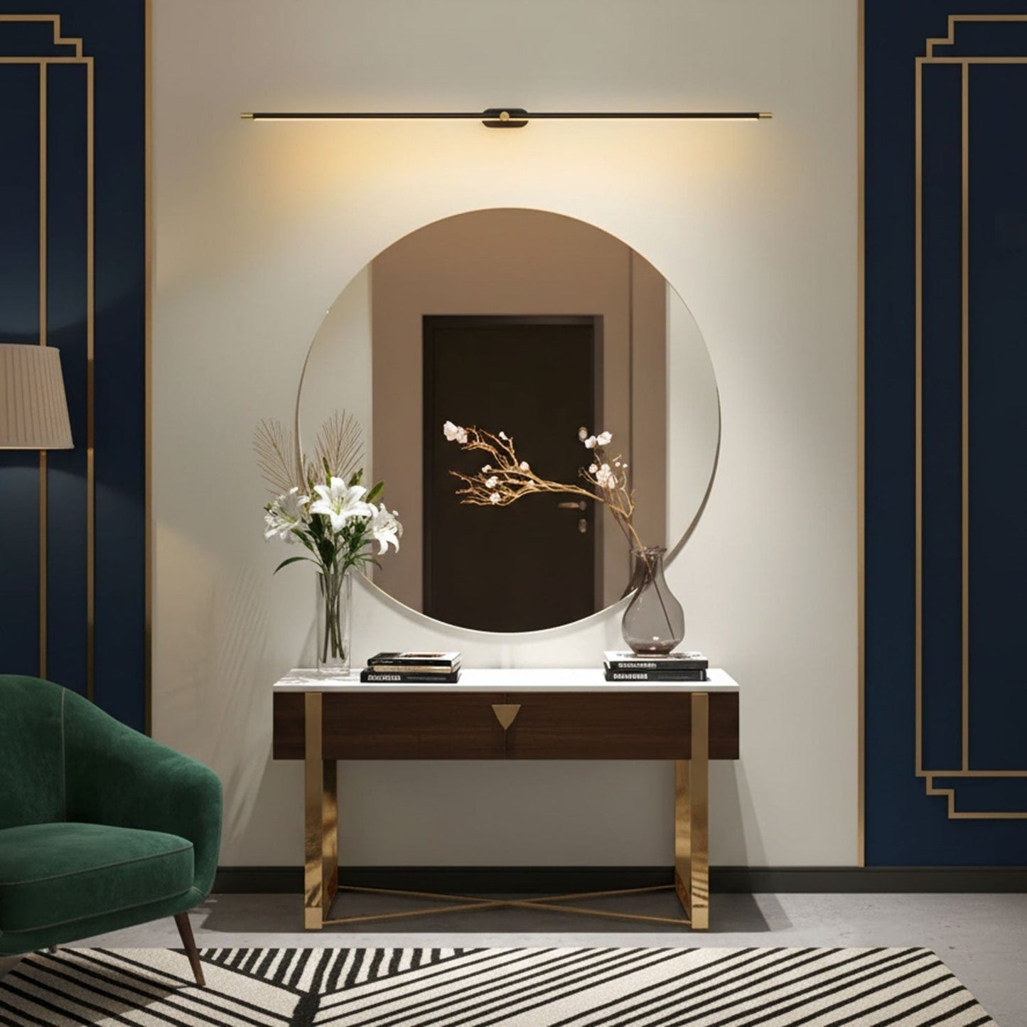 Modern Linear LED Wall Light