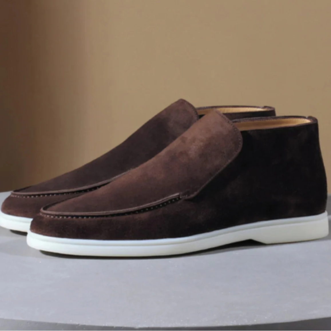 Men’s Suede Slip On Loafers