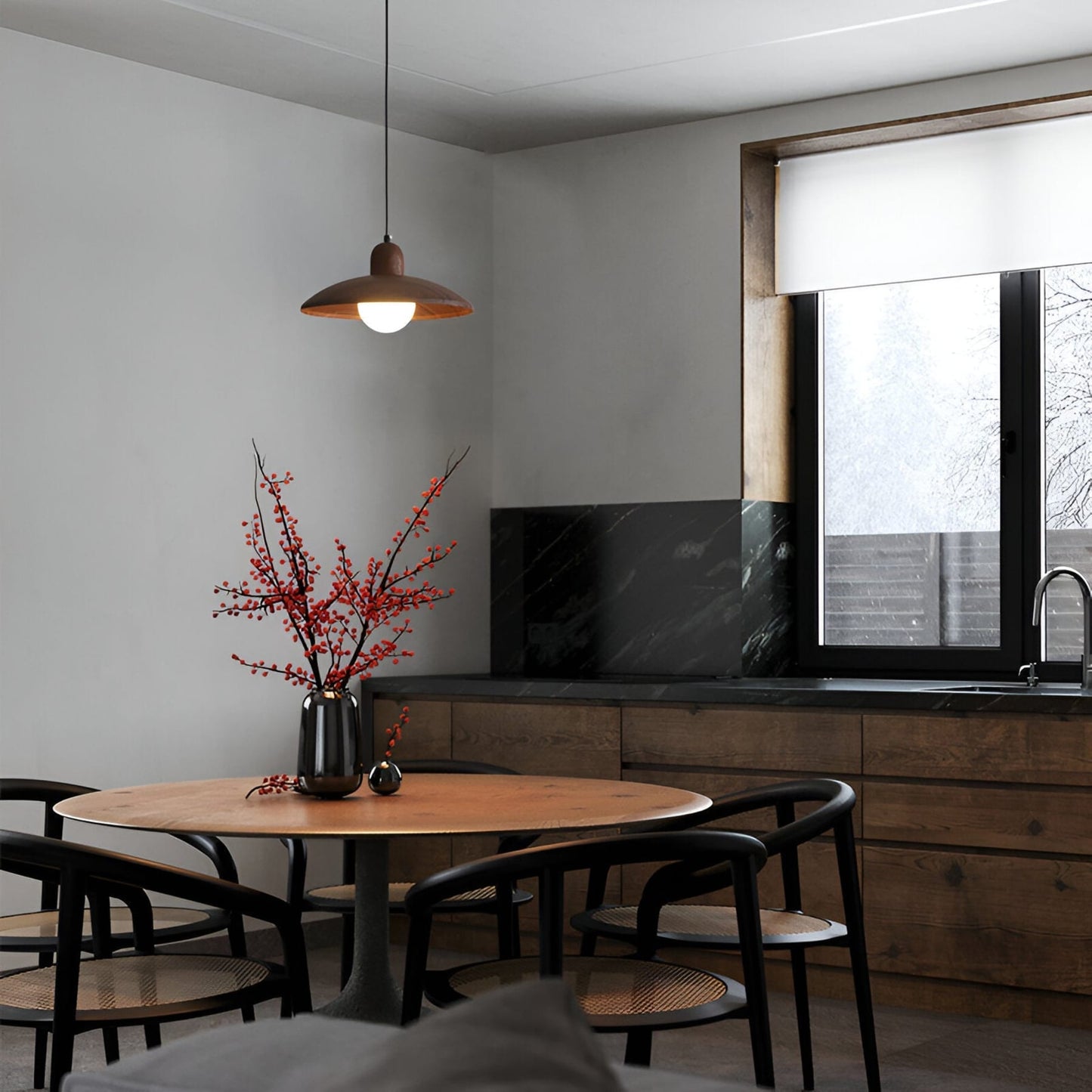 Scandinavian Iron LED Pendant Light