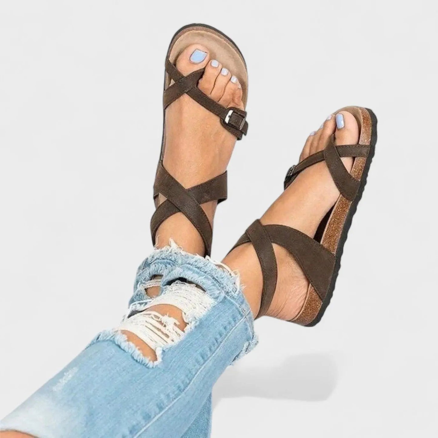 Women’s Adjustable Leather Sandals