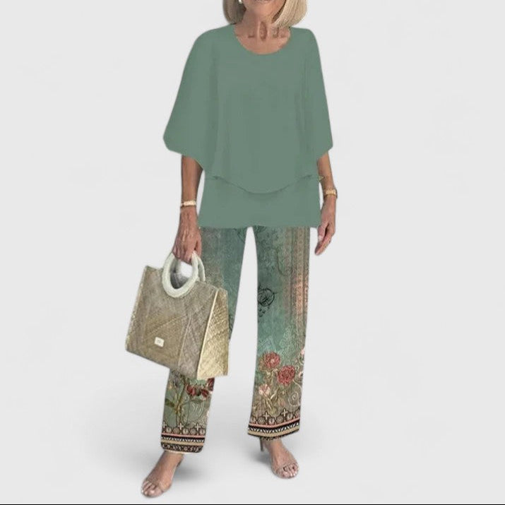 Women’s Two-Piece Set – Elegant Matching Outfit for Everyday & Evenings