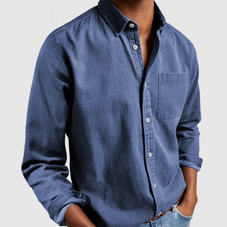 Men’s Premium Casual Button-Up Shirt