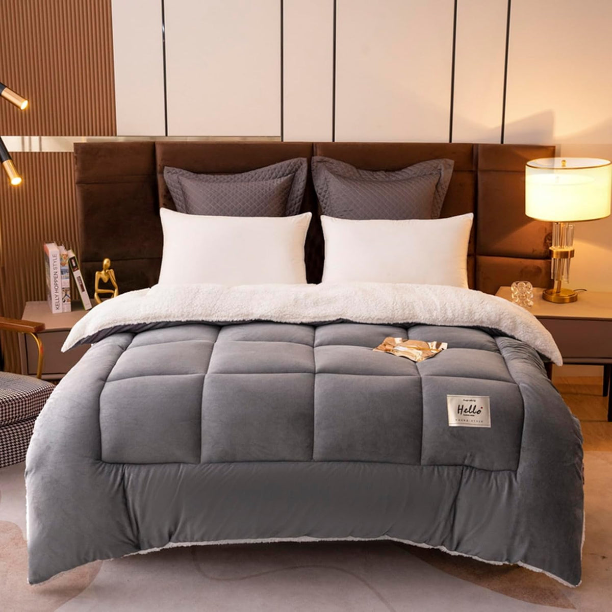 Thick Plush Weighted Winter Blanket