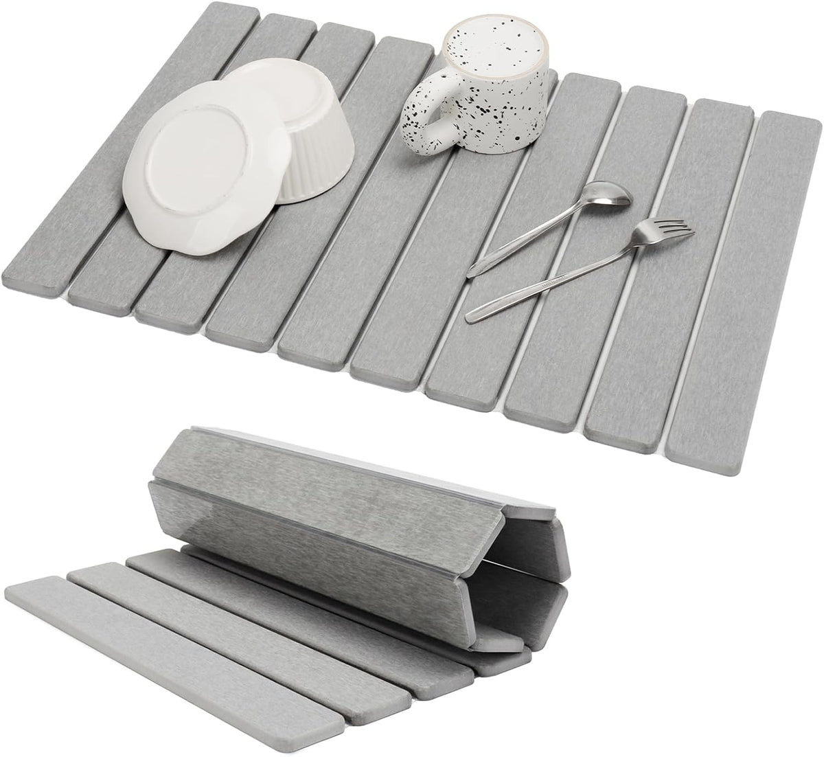 Quick-Dry Stone Sink Mat for Kitchen Counters