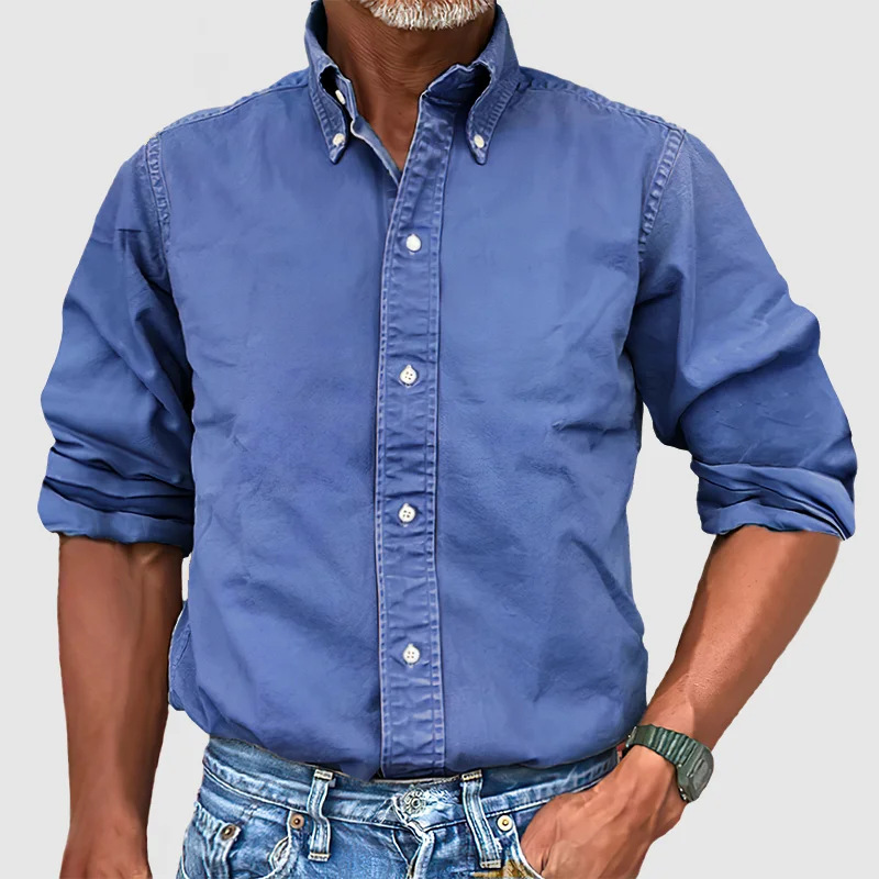 Men’s Wrinkle-Resistant Long Sleeve Shirt