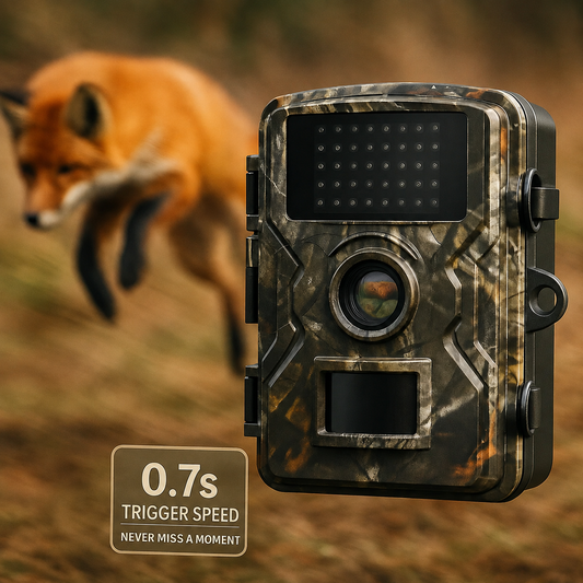 Outdoor Wildlife Trail Camera 1080p 16MP Night Vision IP66 Cam