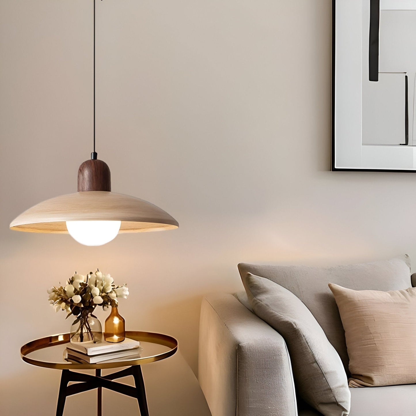 Scandinavian Iron LED Pendant Light