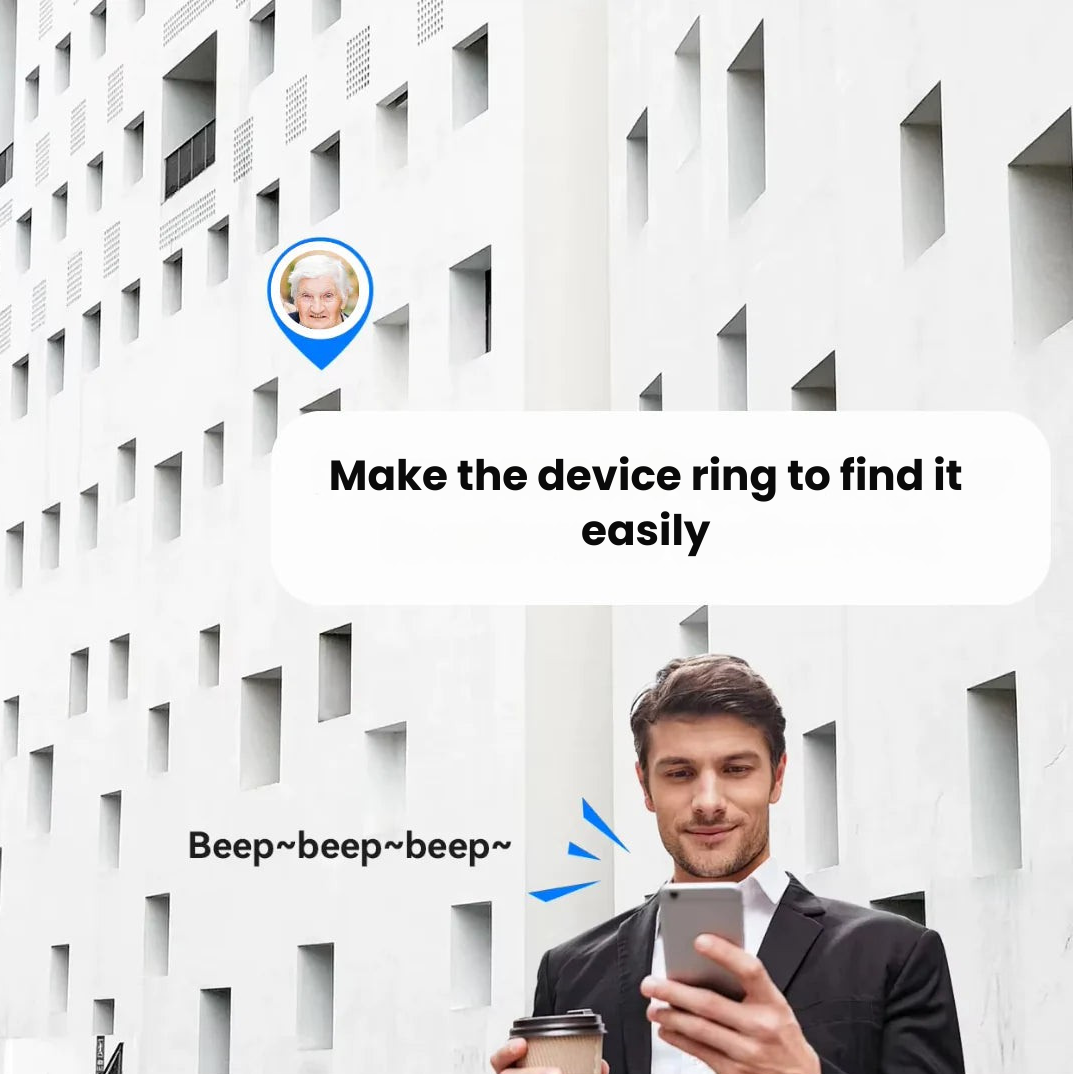 GPS Tracker for Seniors – Real-Time Location, No Subscription Required