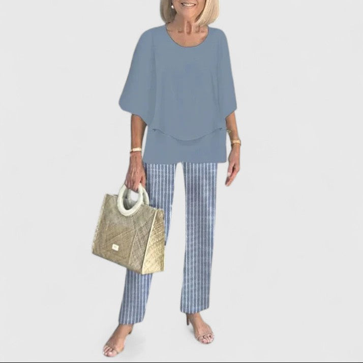 Women’s Two-Piece Set – Elegant Matching Outfit for Everyday & Evenings