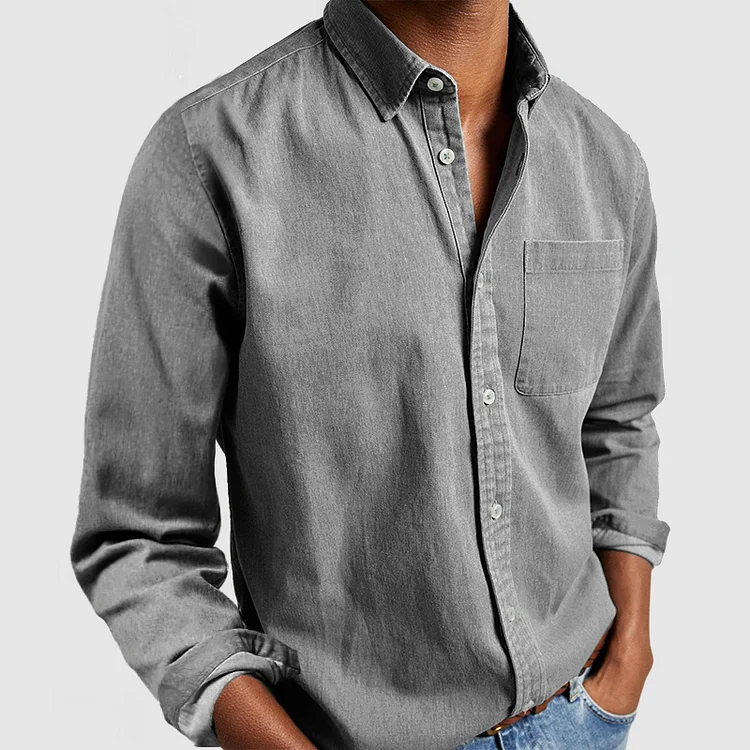 Men’s Premium Casual Button-Up Shirt