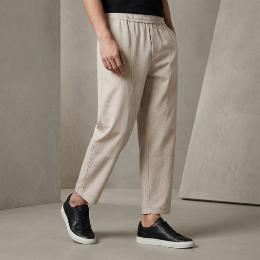 Hudson Cropped Cotton Pants