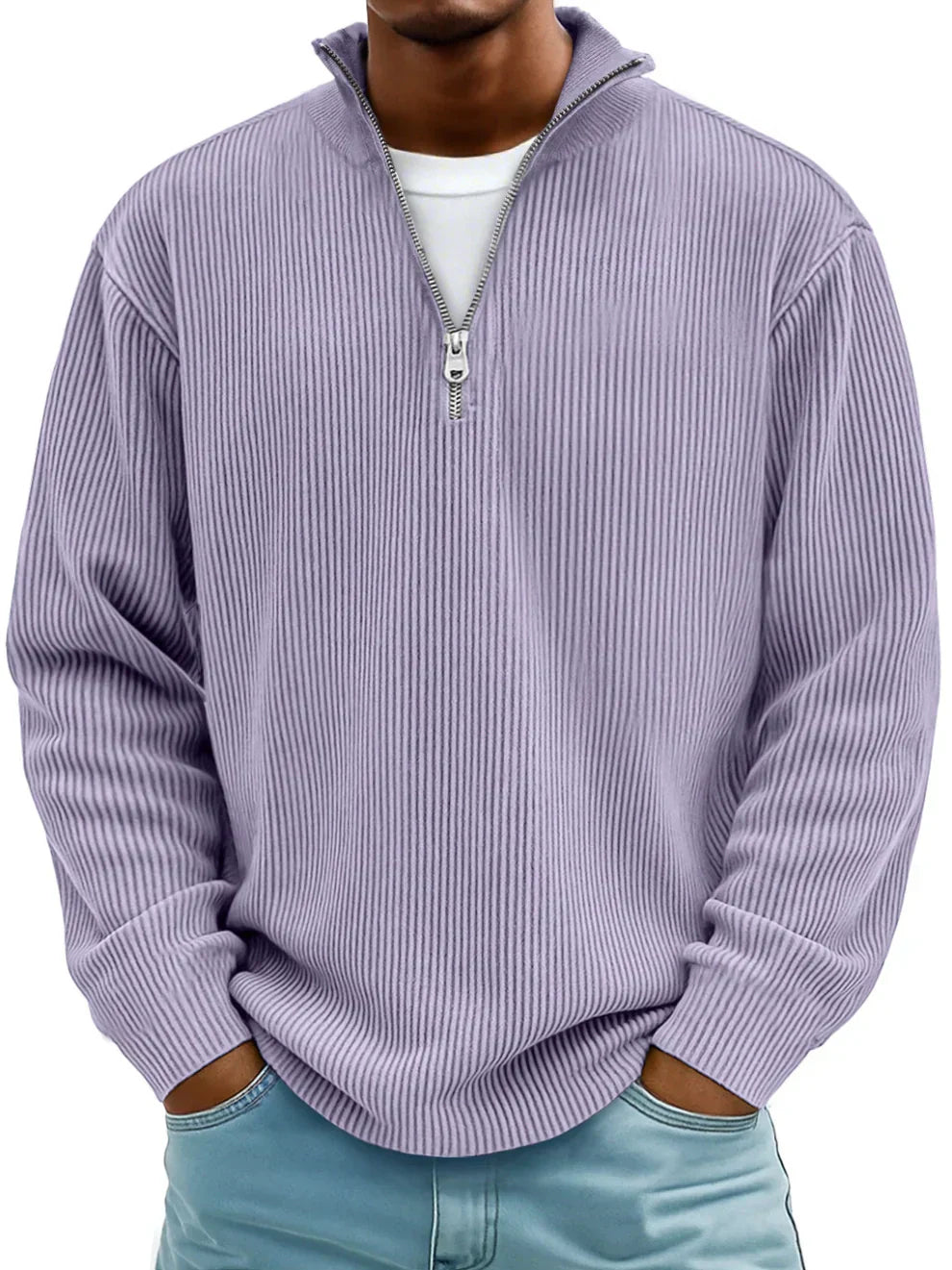 Men’s Half-Zip Knit Pullover