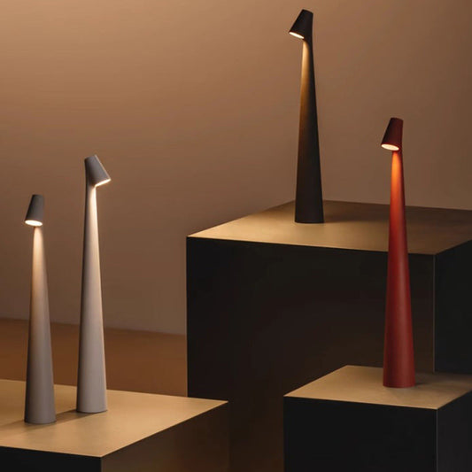Minimalist Wireless LED Mood Light – Rechargeable Ambient Table Lamp