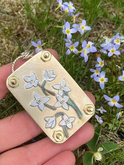 Mini Flower Press - Pocket Botanical Herbarium Keepsake Maker