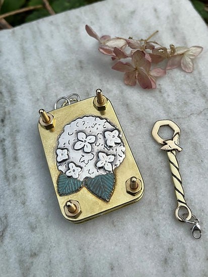 Mini Flower Press - Pocket Botanical Herbarium Keepsake Maker