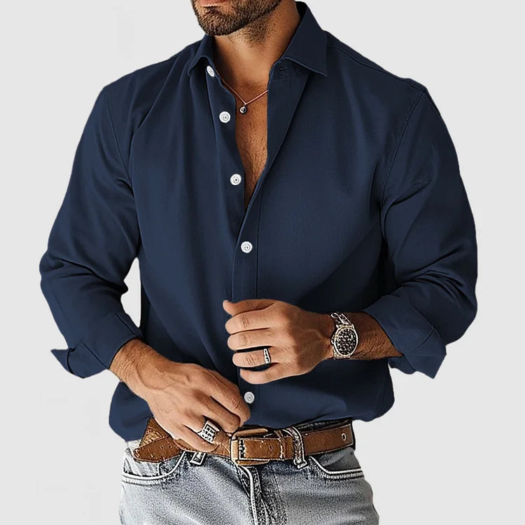 Men’s Wrinkle-Resistant Casual Shirt