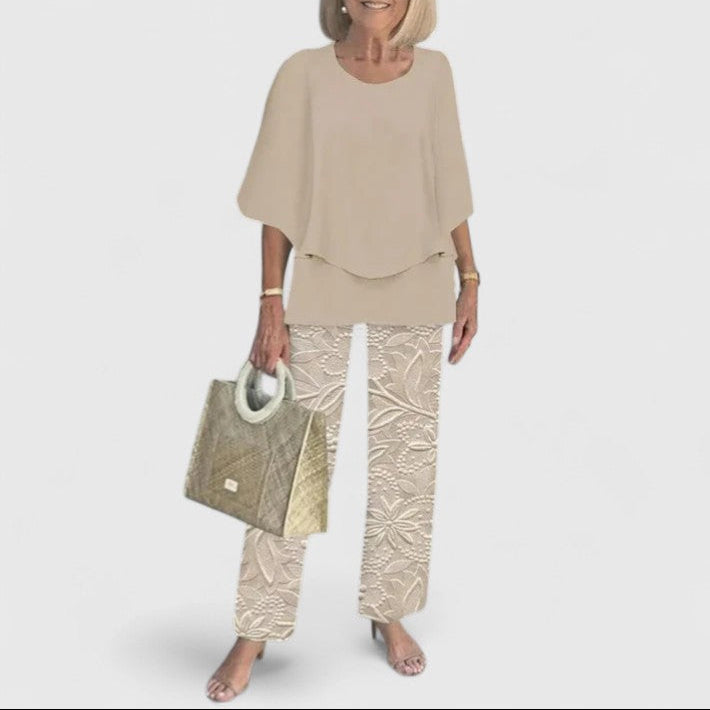 Women’s Two-Piece Set – Elegant Matching Outfit for Everyday & Evenings