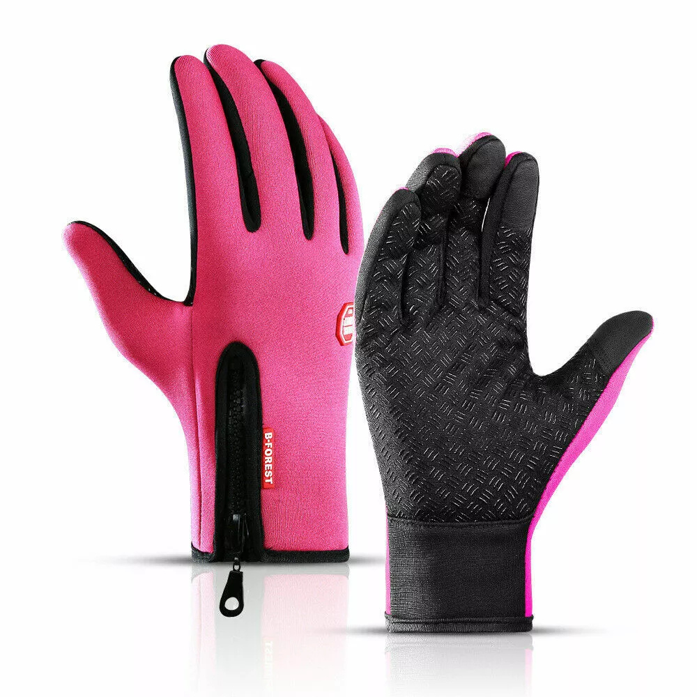 Winter Thermal Touchscreen Gloves - Windproof Cycling Riding Mitts