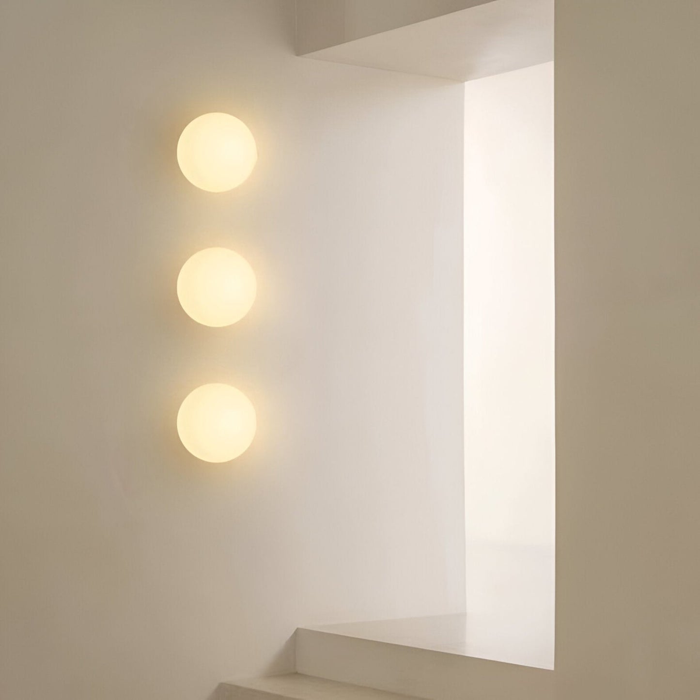 Modern Glass LED Wall Light