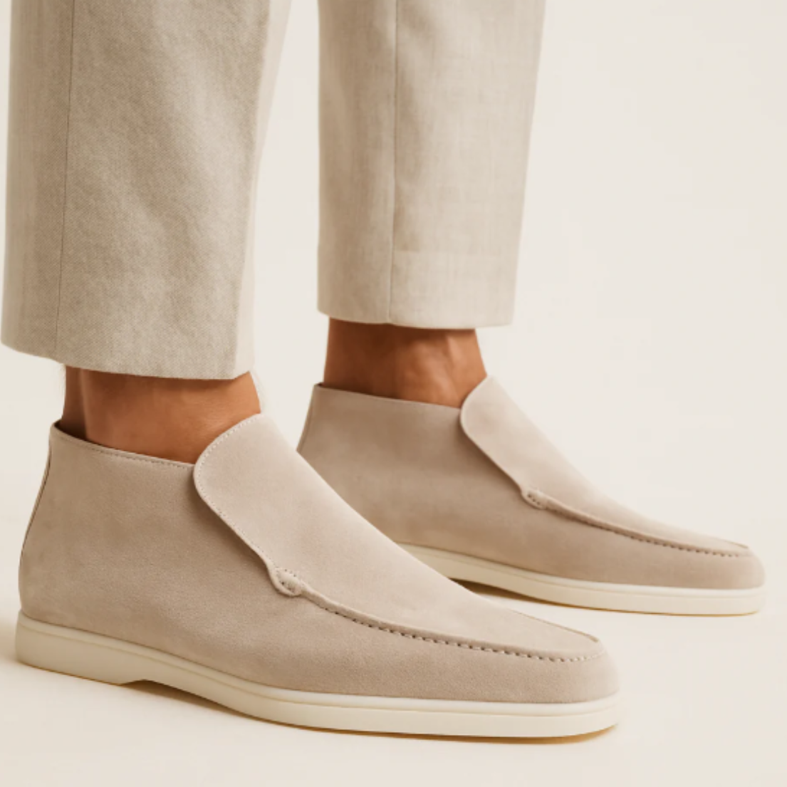 Men’s Suede Slip On Loafers