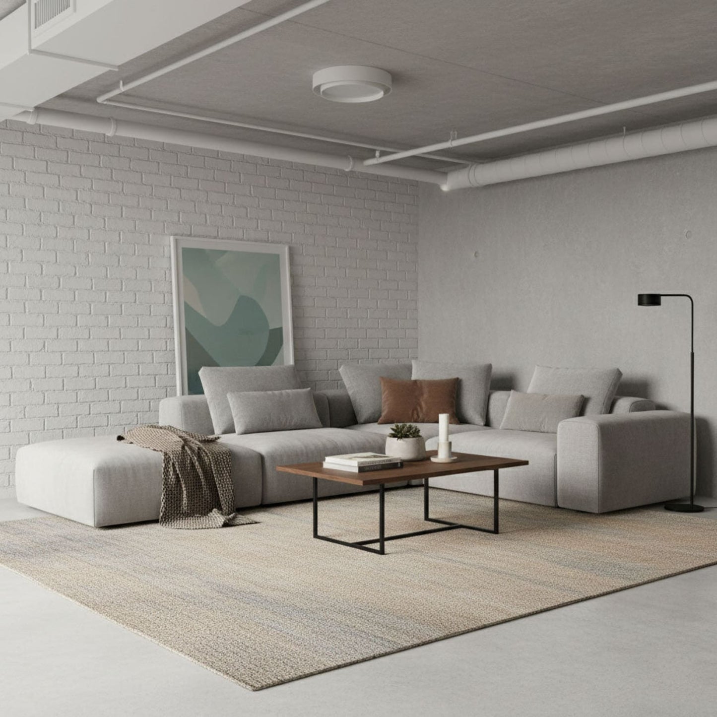 Modern Flush Mount LED Ceiling Light
