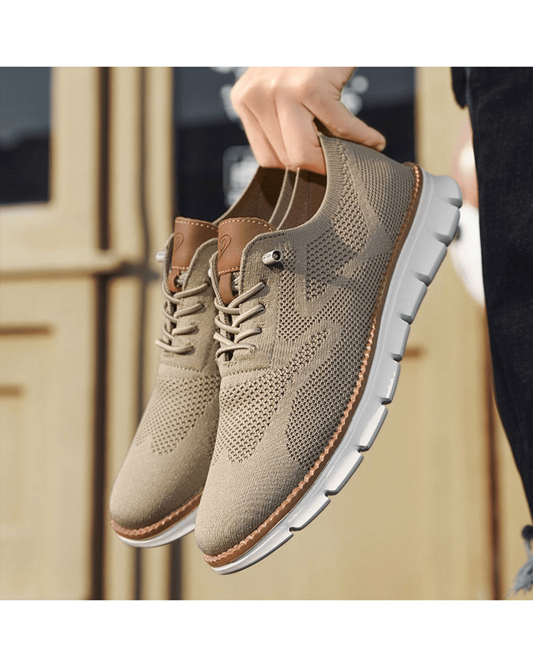 Men's Modern Comfort Everyday Sneakers Lightweight Mesh Walking Shoes