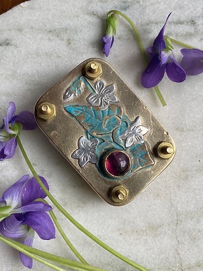 Mini Flower Press - Pocket Botanical Herbarium Keepsake Maker