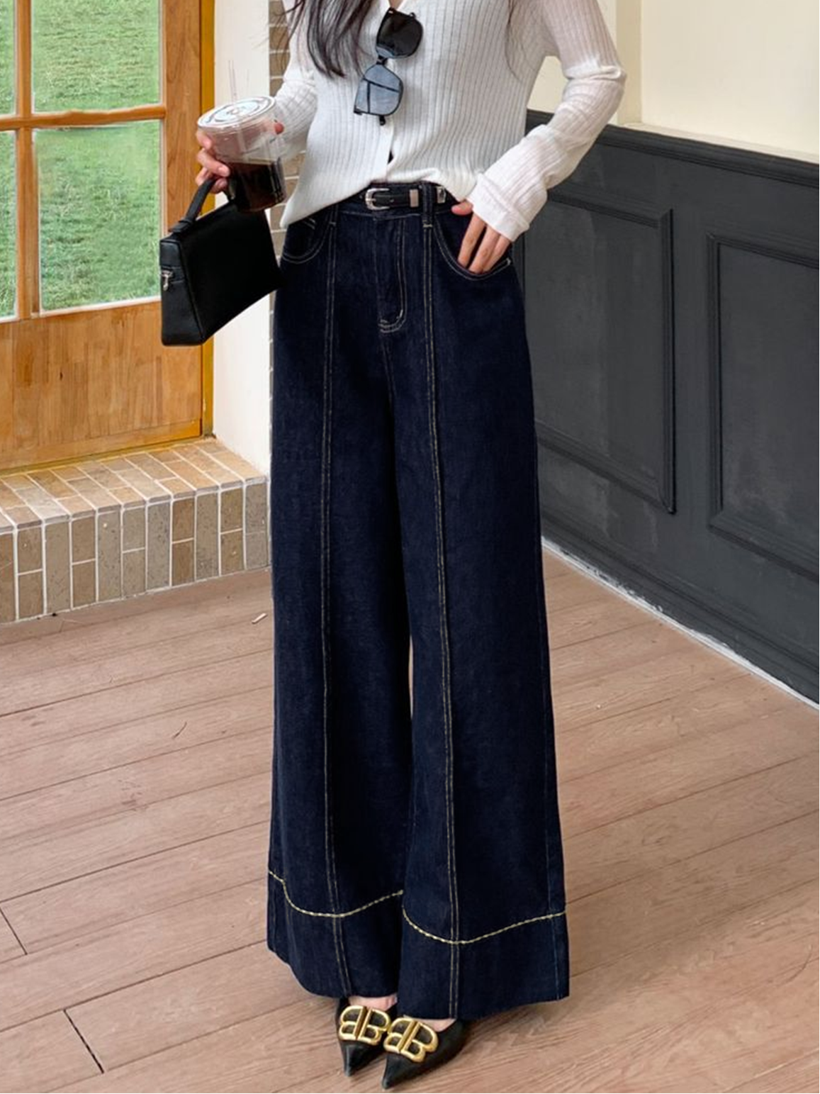 Women’s Wide Leg Denim Jeans