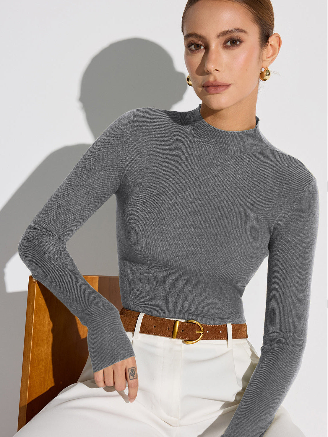 Women’s Slim Fit Knit Sweater