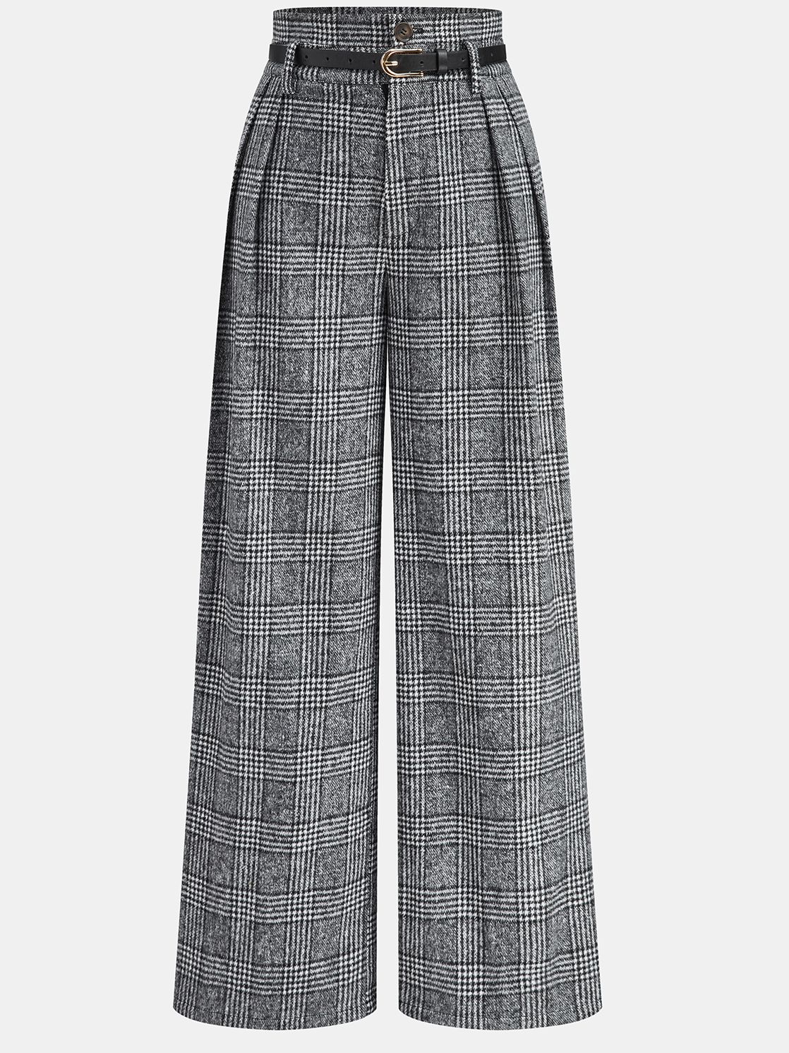 Women’s High Waist Belted Pants