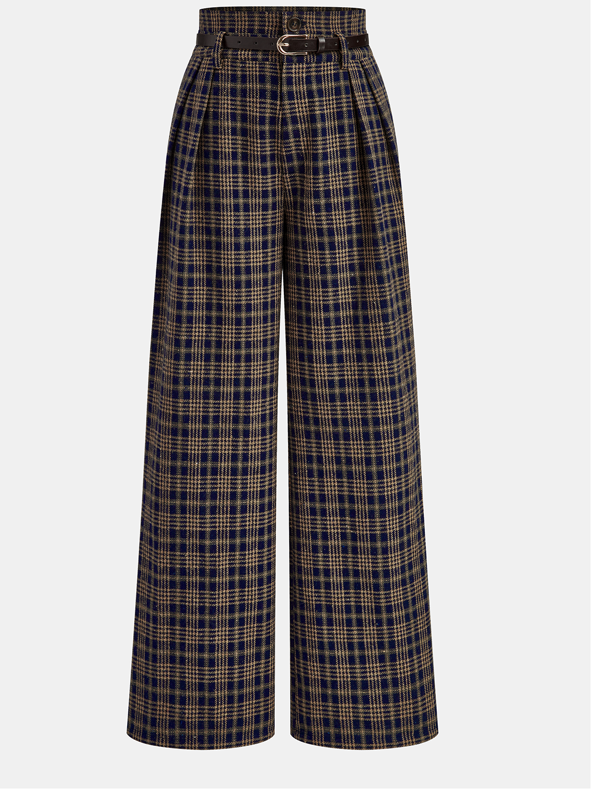 Women’s High Waist Belted Pants