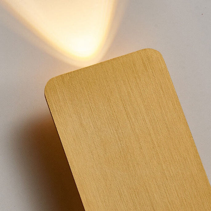 Nordic LED Wall Sconce – Modern Rectangular Glass Wall Light (2-Light)