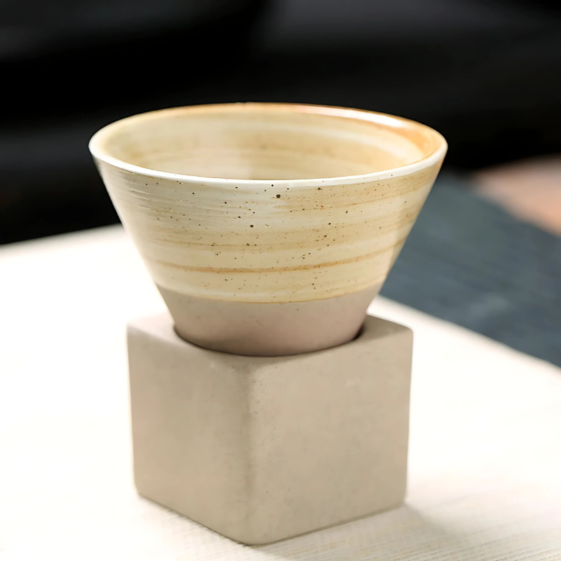 2-Piece Glazed Ceramic-Style Mug Set