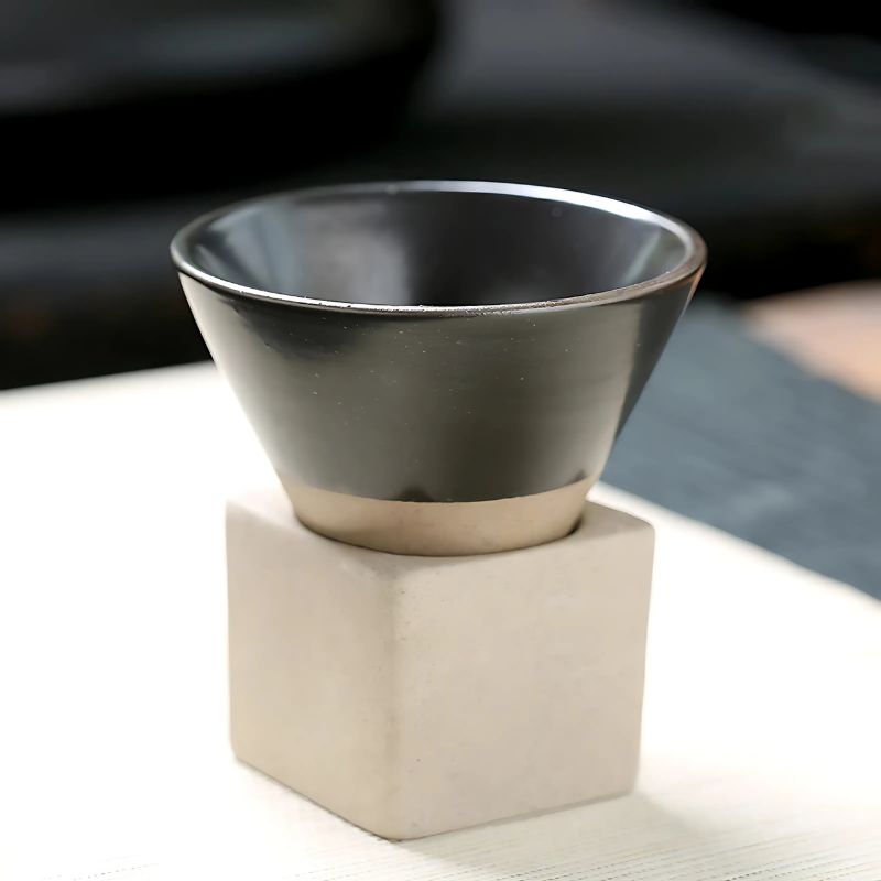 2-Piece Glazed Ceramic-Style Mug Set