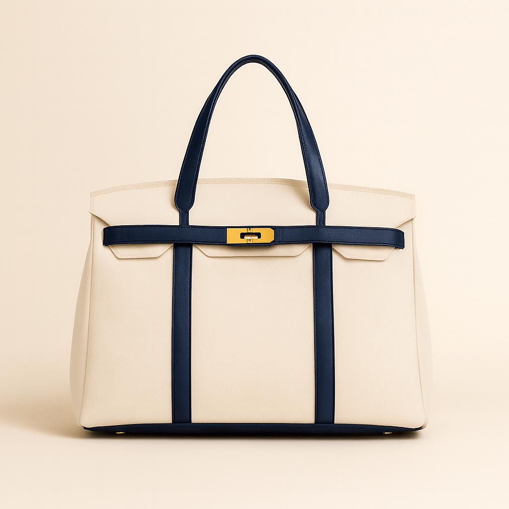 Premium Canvas Shopper Tote Bag - Steel Reinforced Handbag Work