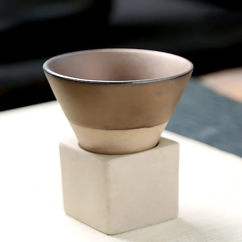 2-Piece Glazed Ceramic-Style Mug Set