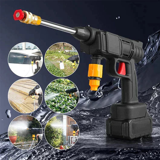 Portable Cordless Pressure Washer – Rechargeable Power Cleaner