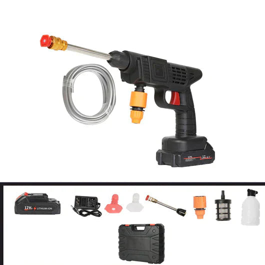 Portable Cordless Pressure Washer – Rechargeable Power Cleaner