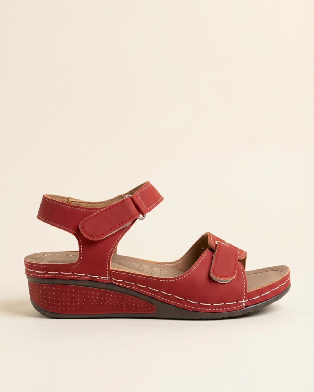 Orthopedic Strap Sandals - Comfortable Low Heel Summer Dress Shoes