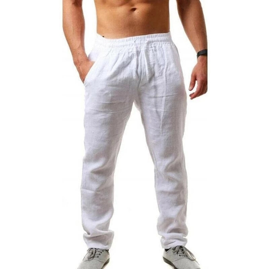 Ethan – Men’s Linen Summer Pants, Lightweight & Breathable