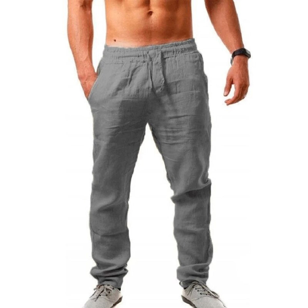 Ethan – Men’s Linen Summer Pants, Lightweight & Breathable