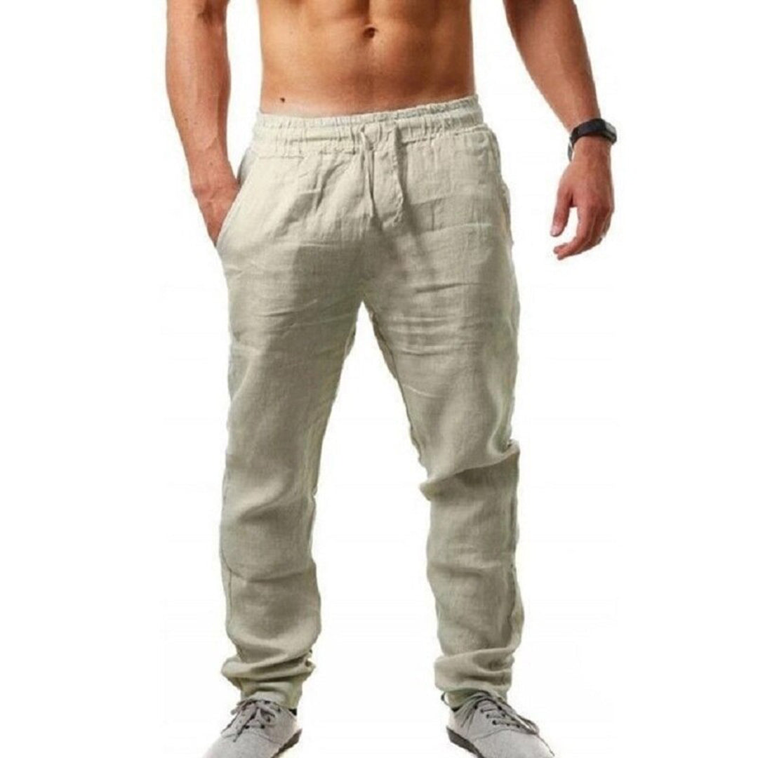 Ethan – Men’s Linen Summer Pants, Lightweight & Breathable