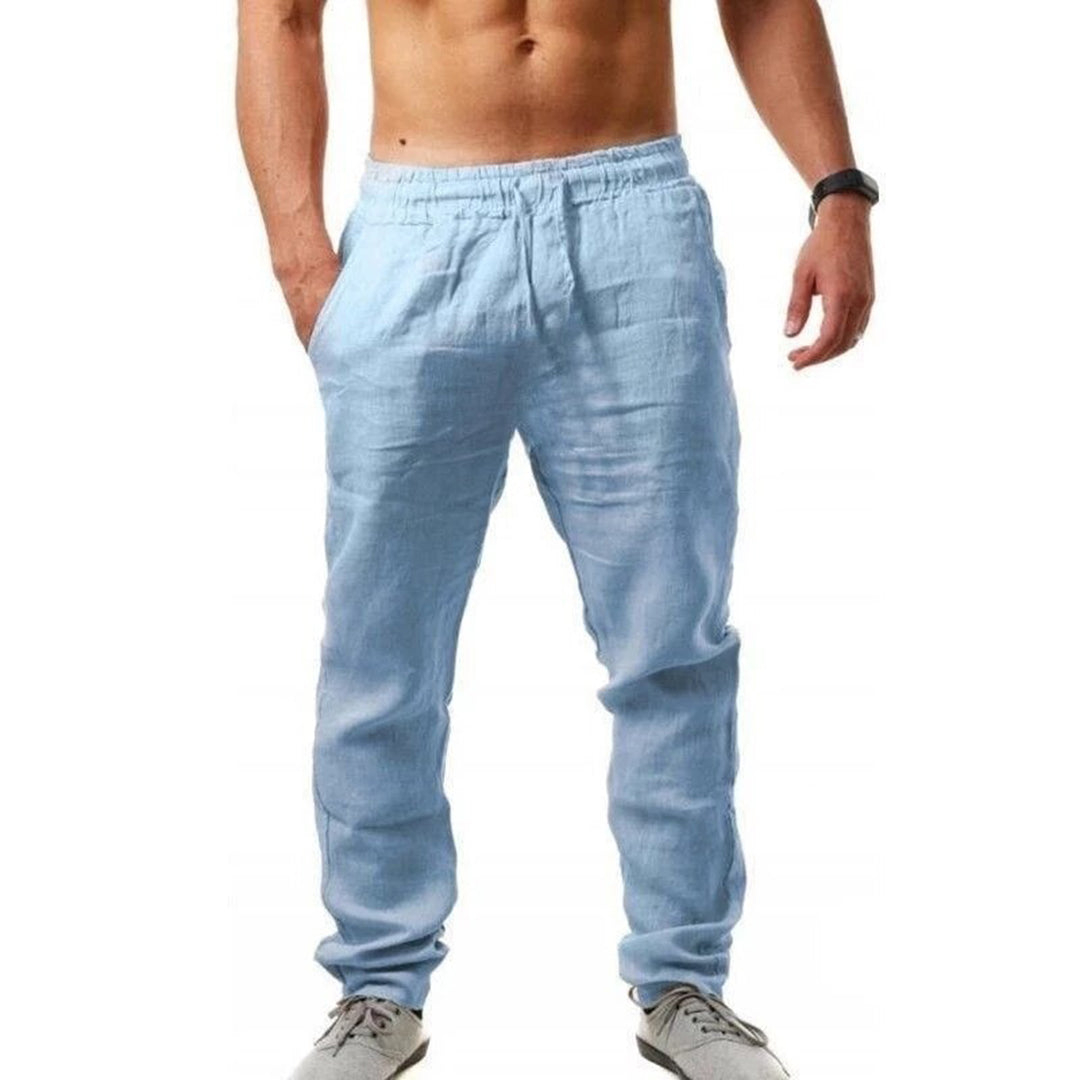 Ethan – Men’s Linen Summer Pants, Lightweight & Breathable