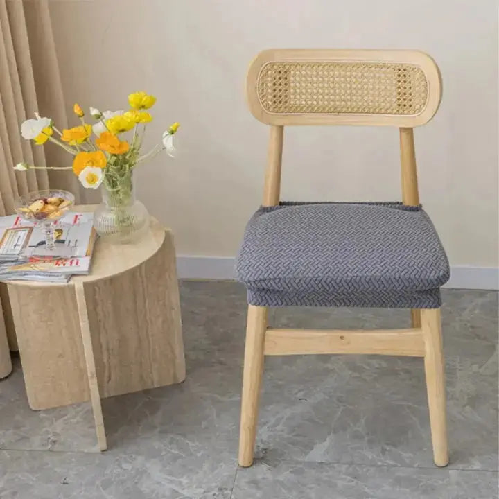 Stretch Dining Chair Covers 4 Pack Water Repellent Washable Slip