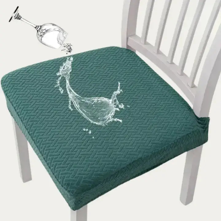Stretch Dining Chair Covers 4 Pack Water Repellent Washable Slip
