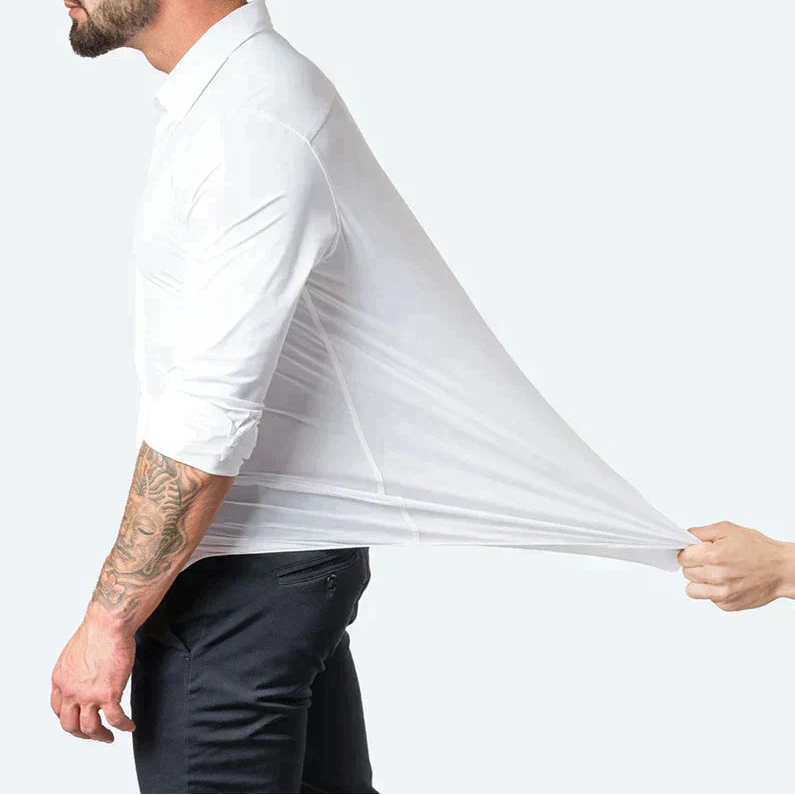Men’s Stretch Dress Shirt – Comfortable, Flexible & Easy to Wear