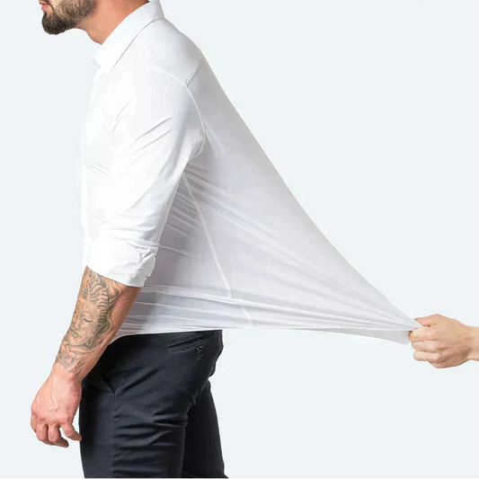 Men’s Stretch Dress Shirt – Comfortable, Flexible & Easy to Wear