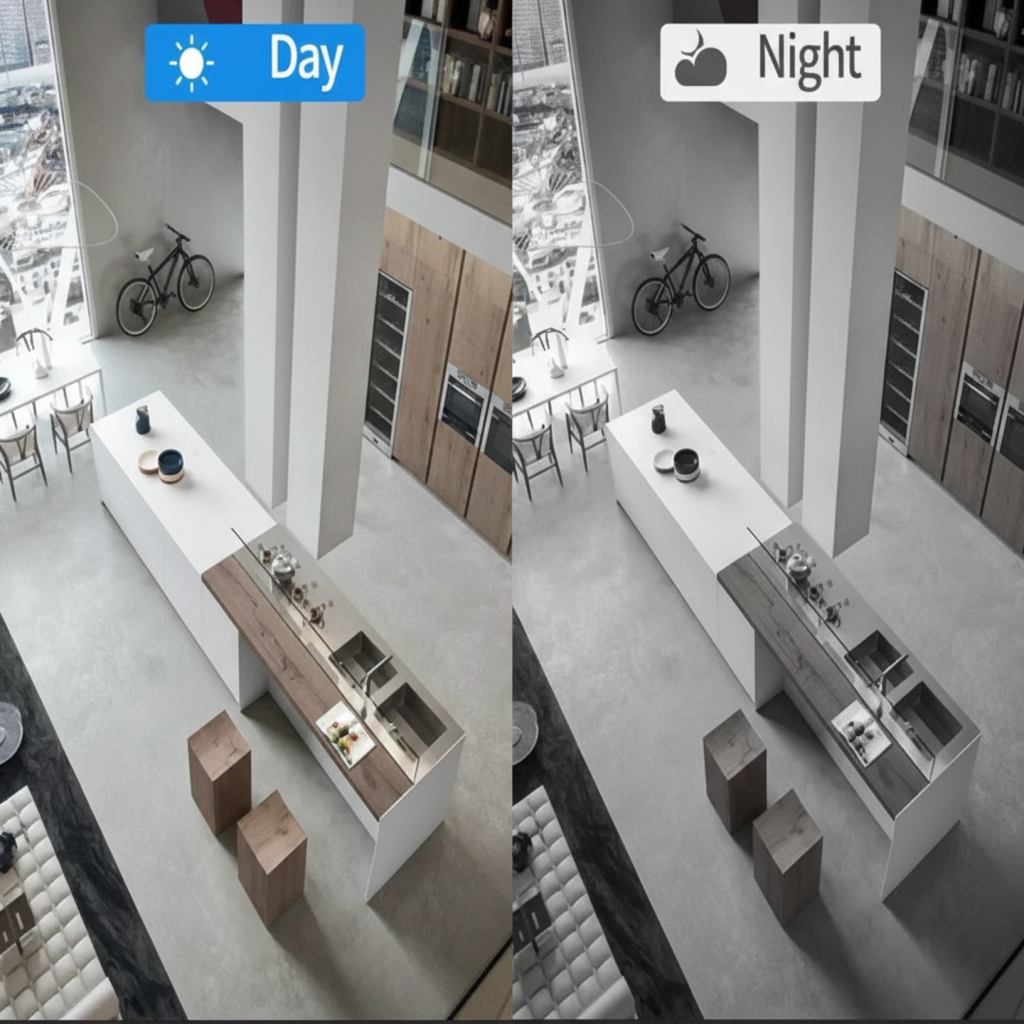 1080P Micro Wireless Security Camera - Wide Angle WiFi Night Vision