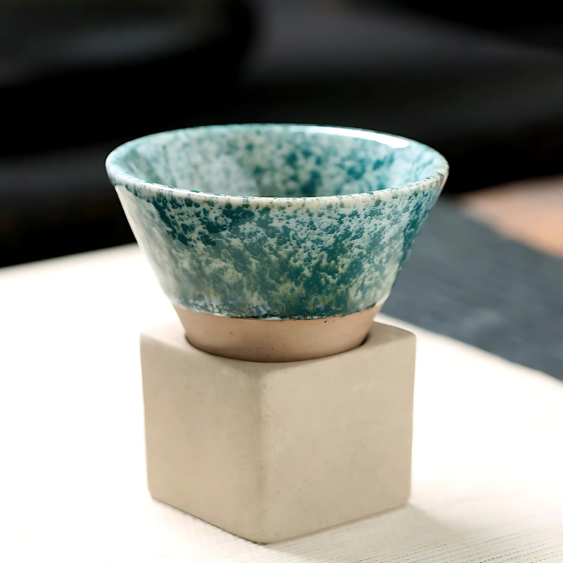 2-Piece Glazed Ceramic-Style Mug Set