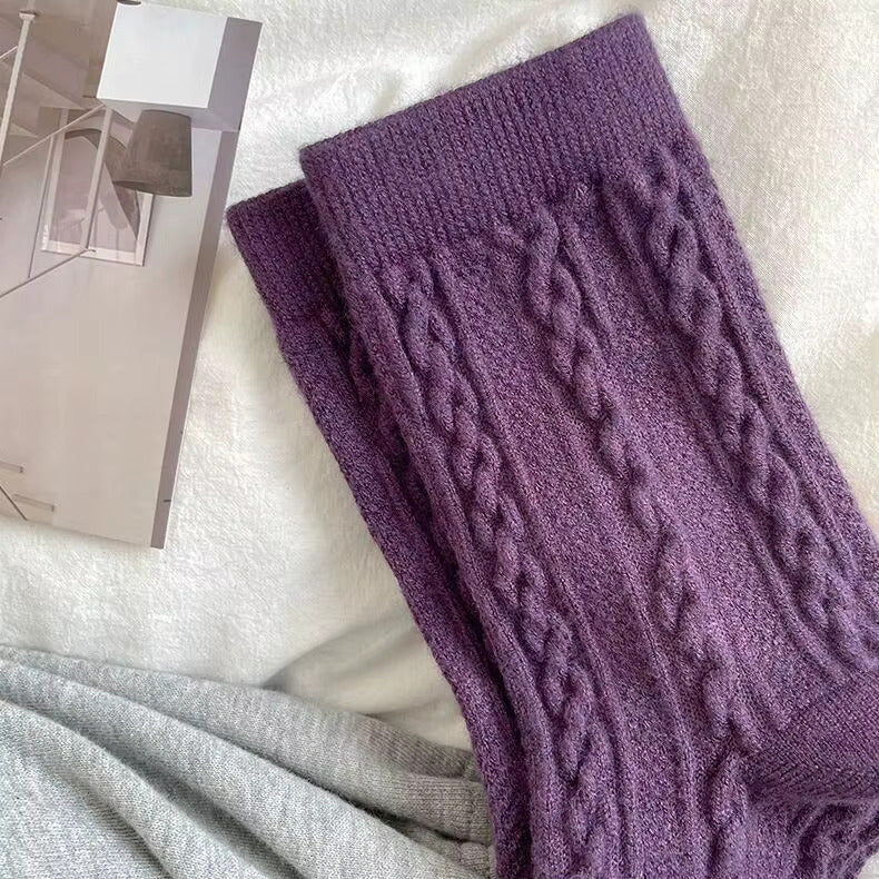Women's Cozy Bunny Wool-Blend Socks